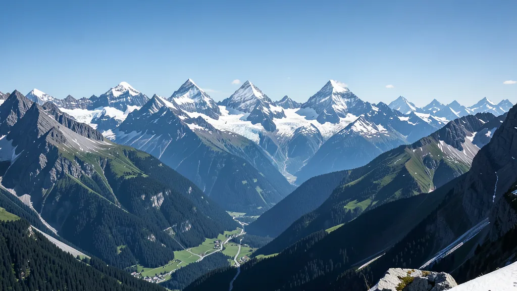 Swiss Alps Landscape